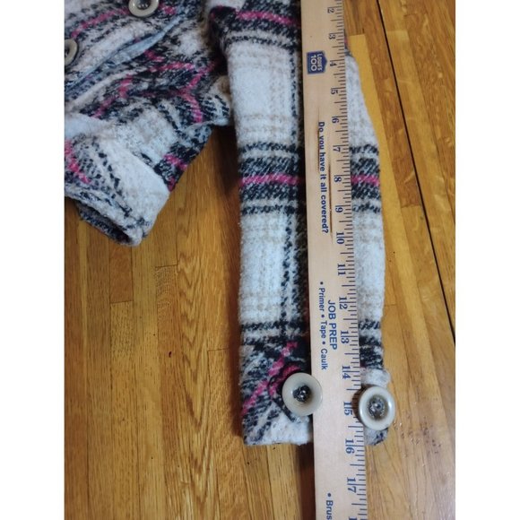 DX-Girls vintage wool blend jacket coat large button size m5-6 - Picture 10 of 15